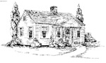 1 bedroom, 20' &times; 30' house, - free plans