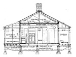 1 bedroom 27' &times; 25' - free plans
