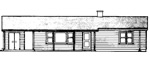 2 bedroom, 24' &times; 44' house - free plans
