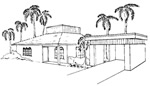 2 bedroom 38' &times; 39', retiree house - free plans