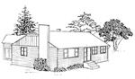3 bedroom house - 28' &times; 54' - free plans