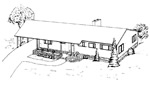3 bedroom 32' &times; 65' house - free plans