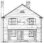 4 bedroom, 2 story house, 28' &times; 30' - free plans