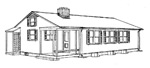 4 bedroom, <q>L</q> shaped house - free plans