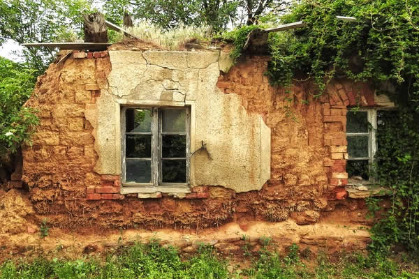abandoned house