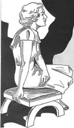 arched leg stool plans