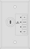 chandelier lift control panel