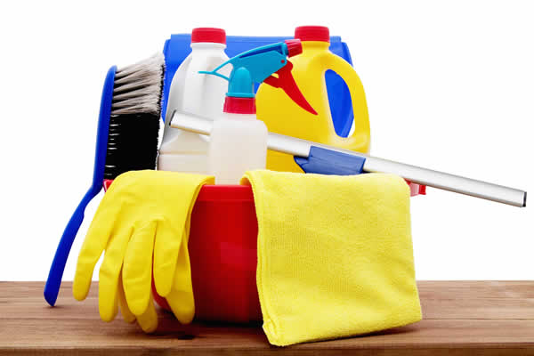 fireplace cleaning supplies