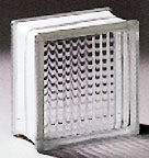 vertical & horizontal rib glass block