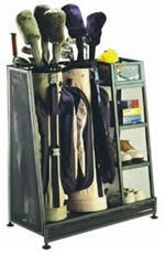 manufactured golf bag caddy