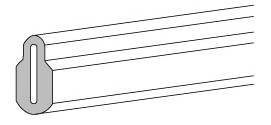grooved gasket weather stripping