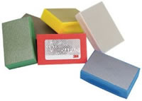 hand diamond grit polishing pads