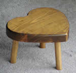 heart shaped stool plans