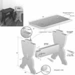 hearth stool plans