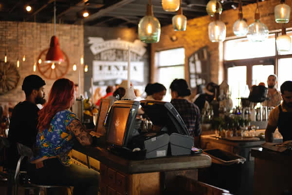 people inside a restaurant