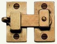 decorative cabinet latch