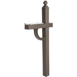 manufactured mailbox post