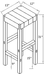 musician's stool plans