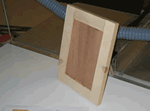 handmade tongue & groove door
