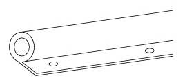 tubular gasket weather stripping