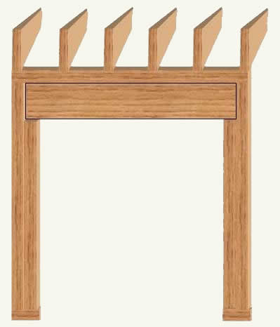 New framing for load bearing wall with opening