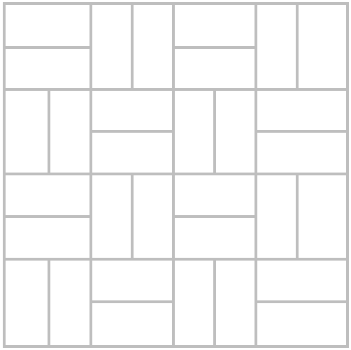 Woven Rattan tile design, pattern, layout