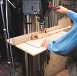 Drill press table