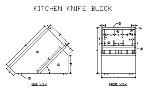knife block plans