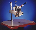 Overarm pin router