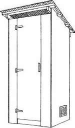 pit-type privy - free plans, drawings & instructions