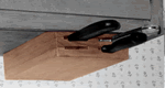 under cabinet knife block plans