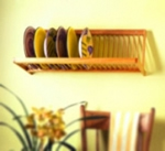 Wall Mount Plate Rack