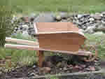 wheelbarrow planter