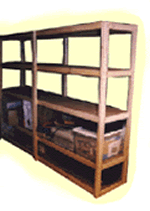 workshop storage shelving