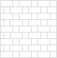Alternatives Horizontal tile design, pattern, layout
