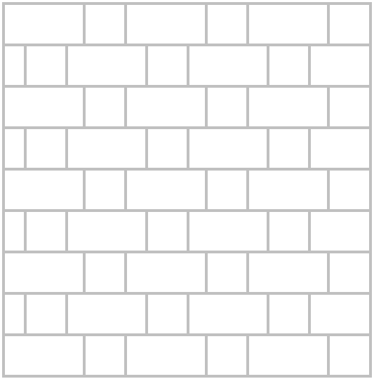 Alternatives Horizontal tile design, pattern, layout