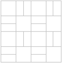 Woven Rattan Horizontal tile design, pattern, layout