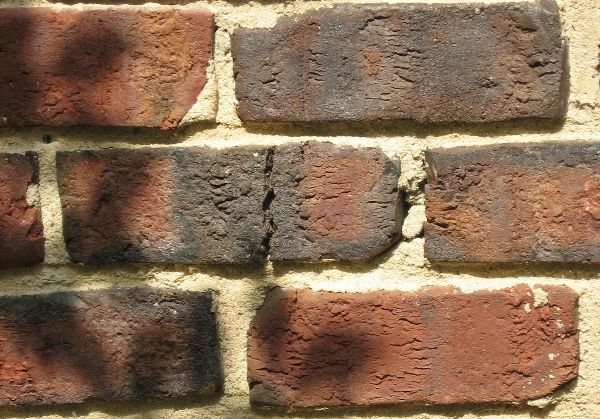 Cracked brick