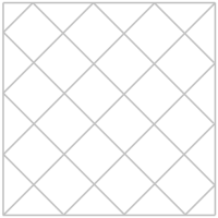 Diamond tile design, pattern, layout