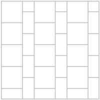 Walkway tile design, pattern, layout