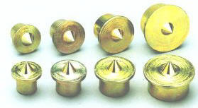 Dowel center transfer plugs