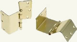 Expandable door hinges