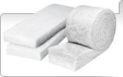 Unfaced fiberglass insulation batts