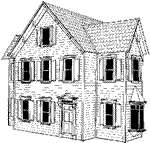 Victorian dollhouse