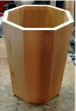 8-sided tapered planter - free plans, drawings & instructions