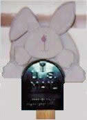 bunny on top of mailbox craft
