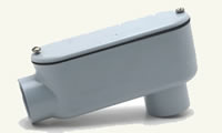 PVC conduit LB fitting
