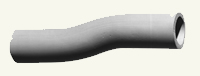 PVC conduit long offset