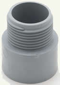 PVC conduit male fitting