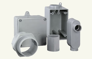 PVC conduit accessories